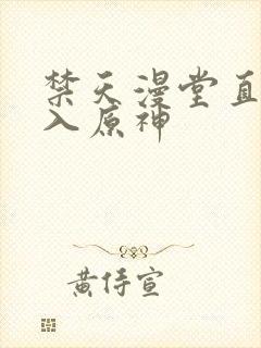 禁天漫堂直接进入原神