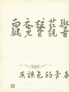 白衣校花与大长腿免费观看电视剧