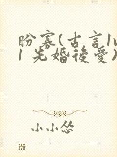 盼寡(古言1v1 先婚后爱)荔枝好多