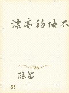 漂亮的他不说话