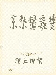 言教授要撞坏了小小奥妮芙原文