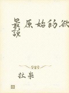 最原始的欲望小说
