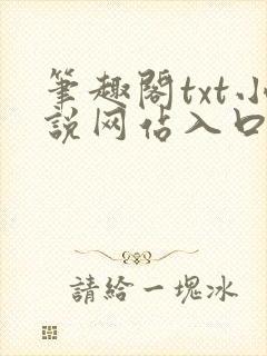 笔趣阁txt小说网站入口