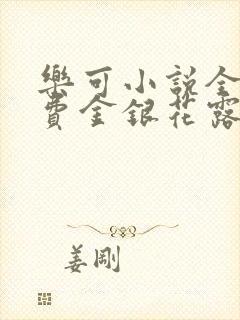 乐可小说全文免费金银花露封面