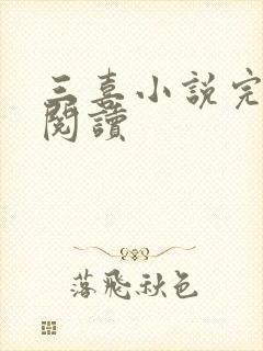 三喜小说完整版阅读封面