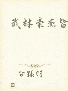 武林豪杰皆我奴