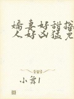 娇妻好甜总裁大人好凶猛免费小说