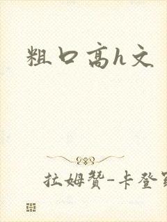 粗口高h文