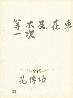 等不及在车里做一次