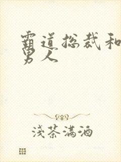 霸道总裁和他的男人