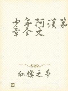 少年阿滨第13章全文