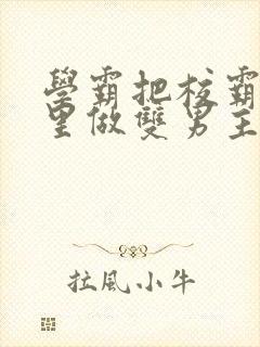 学霸把校霸往死里做双男主车