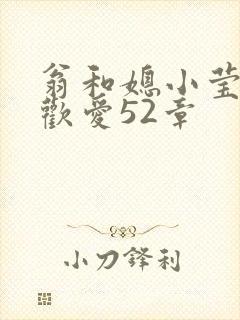 翁和媳小莹浴室欢爱52章
