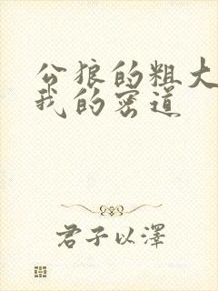 公狼的粗大挺进我的密道