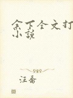 余下全文打不开小说封面