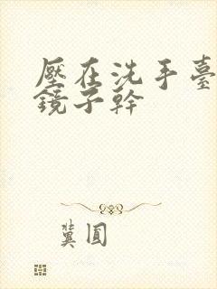 压在洗手台看着镜子干