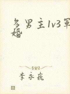 多男主1v3军婚