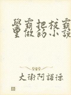 学霸把校霸往死里做的小说