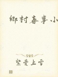 乡村春事小说