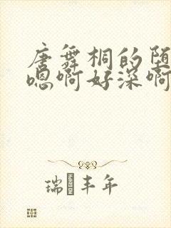 唐舞桐的堕落H嗯啊好深啊