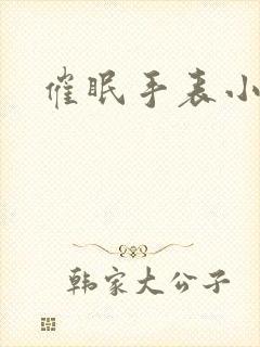 催眠手表小说封面