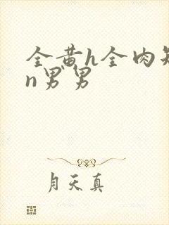 全黄h全肉短篇n男男