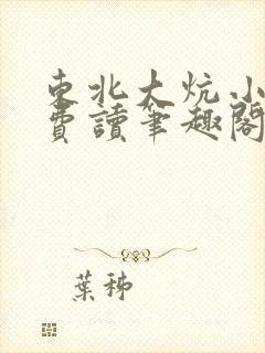 东北大炕小说免费读笔趣阁