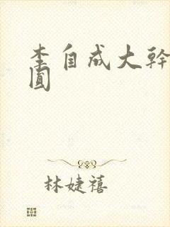 李自成大干陈圆圆