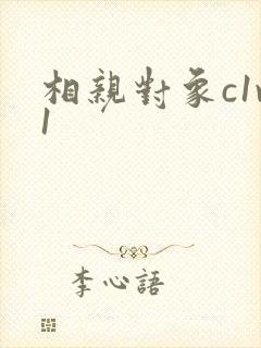 相亲对象c1v1