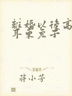 离婚以后高干 耳东兔子