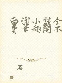 白洁小说全文免费笔趣阁不知所措