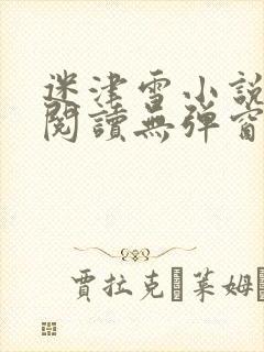 迷津雪小说免费阅读无弹窗