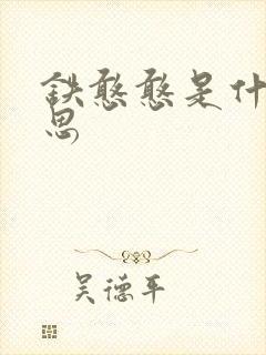 铁憨憨是什么意思