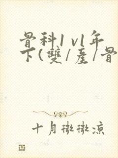 骨科1 v1年下(双/产/骨科年下)