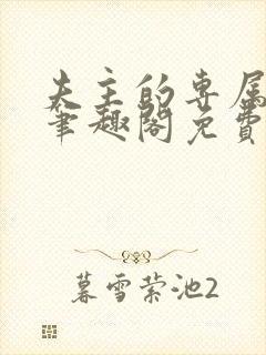 夫主的专属妻奴笔趣阁免费阅读封面