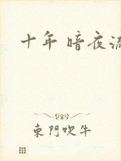 十年 暗夜流光
