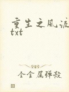 重生之风流仕途txt