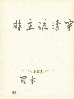 非主流清穿