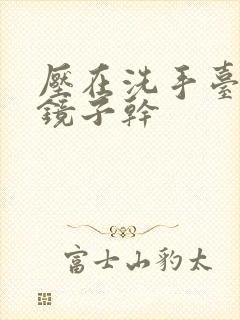 压在洗手台看着镜子干