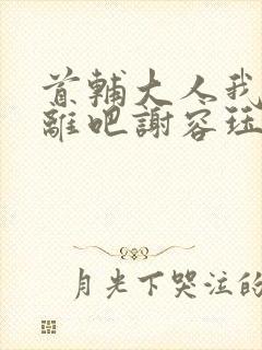 首辅大人我们和离吧谢容珏