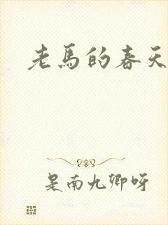 老马的春天