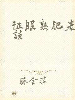 征服熟肥老妇小说