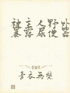 被主人野外调教暴露尿便器