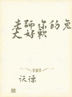 老师你的兔子好大好软