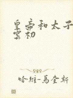 皇帝和太子妃h云初