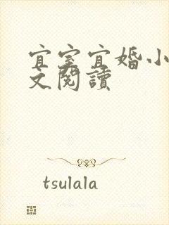 宜室宜婚小说全文阅读