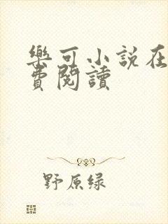 乐可小说在线免费阅读