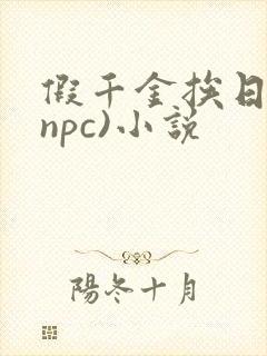 假千金挨日记(npc)小说