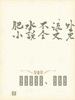 肥水不流外人田小说全文免费阅读1