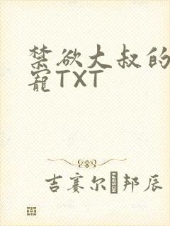 禁欲大叔的心尖宠TXT封面